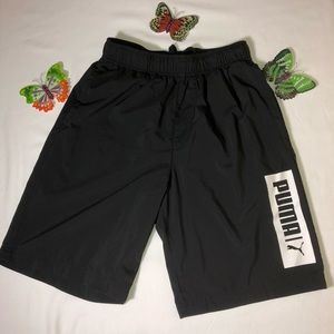 Men’s Puma Athletic Black Training Shorts, Small, EUC, pet/smoke free home
